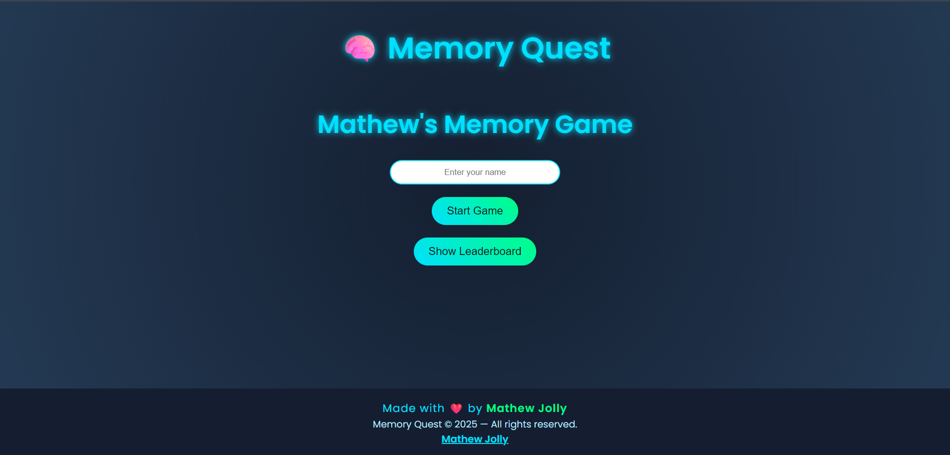 Memory Quest